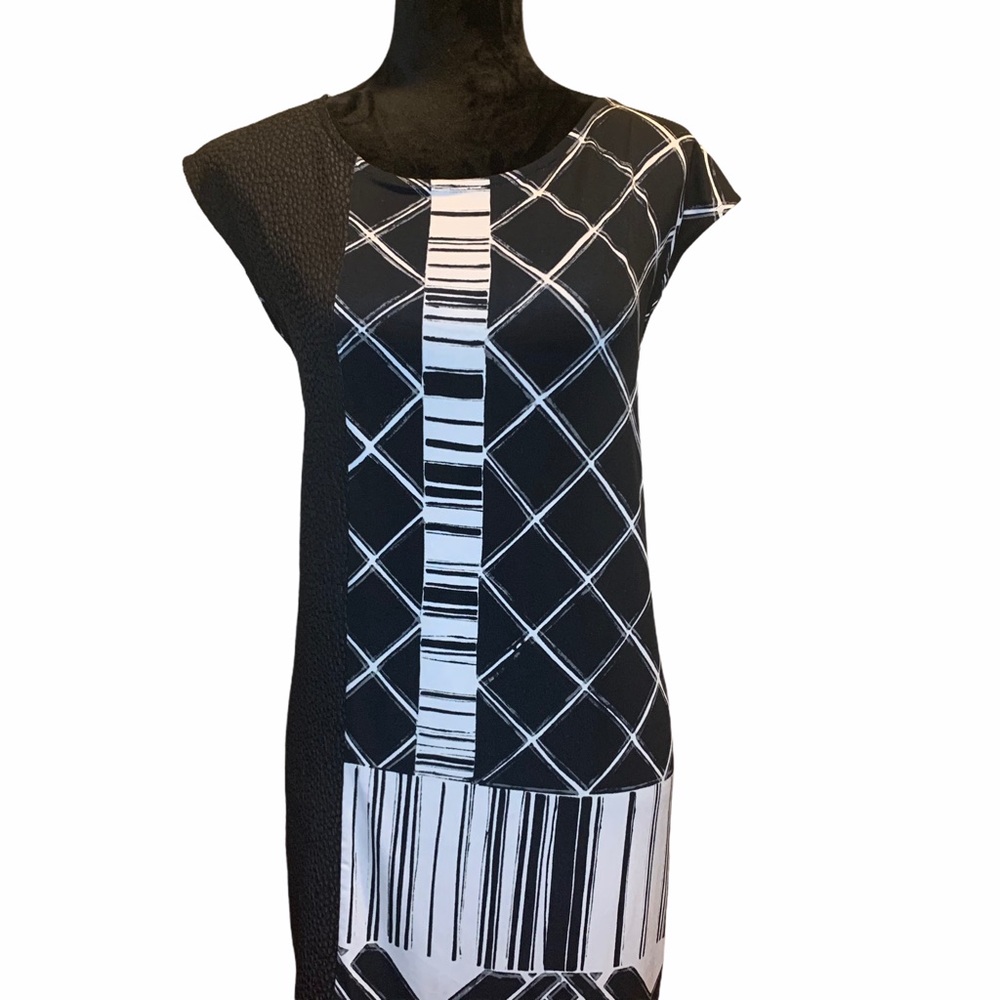 Alfani Mixed Print Blouse